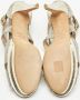 Jimmy Choo Pre-owned Fabric sandals Gray Dames - Thumbnail 6