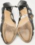 Jimmy Choo Pre-owned Fabric sandals Gray Dames - Thumbnail 5