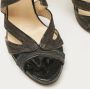 Jimmy Choo Pre-owned Fabric sandals Gray Dames - Thumbnail 6