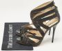 Jimmy Choo Pre-owned Fabric sandals Gray Dames - Thumbnail 8