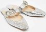 Jimmy Choo Pre-owned Fabric sandals Gray Dames - Thumbnail 2