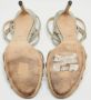 Jimmy Choo Pre-owned Fabric sandals Gray Dames - Thumbnail 4