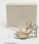 Jimmy Choo Pre-owned Fabric sandals Gray Dames - Thumbnail 7