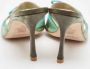 Jimmy Choo Pre-owned Fabric sandals Green Dames - Thumbnail 5