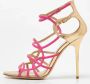 Jimmy Choo Pre-owned Fabric sandals Pink Dames - Thumbnail 2