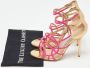 Jimmy Choo Pre-owned Fabric sandals Pink Dames - Thumbnail 9