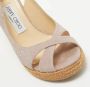 Jimmy Choo Pre-owned Fabric sandals Pink Dames - Thumbnail 7