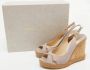 Jimmy Choo Pre-owned Fabric sandals Pink Dames - Thumbnail 9