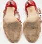 Jimmy Choo Pre-owned Fabric sandals Red Dames - Thumbnail 4