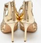 Jimmy Choo Pre-owned Fabric sandals Yellow Dames - Thumbnail 5