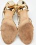 Jimmy Choo Pre-owned Fabric sandals Yellow Dames - Thumbnail 6