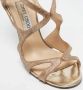 Jimmy Choo Pre-owned Fabric sandals Yellow Dames - Thumbnail 7