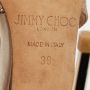 Jimmy Choo Pre-owned Fabric sandals Yellow Dames - Thumbnail 8