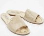 Jimmy Choo Pre-owned Fabric sandals Yellow Dames - Thumbnail 4