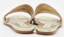 Jimmy Choo Pre-owned Fabric sandals Yellow Dames - Thumbnail 5