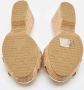 Jimmy Choo Pre-owned Fabric sandals Yellow Dames - Thumbnail 6