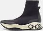 Jimmy Choo Pre-owned Fabric sneakers Black Dames - Thumbnail 2