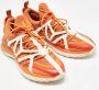 Jimmy Choo Pre-owned Fabric sneakers Orange Heren - Thumbnail 3