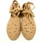 Jimmy Choo Pre-owned Lace flats Beige Dames - Thumbnail 3