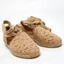 Jimmy Choo Pre-owned Lace flats Beige Dames - Thumbnail 4