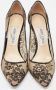 Jimmy Choo Pre-owned Lace heels Beige Dames - Thumbnail 2