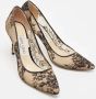 Jimmy Choo Pre-owned Lace heels Beige Dames - Thumbnail 3