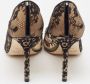 Jimmy Choo Pre-owned Lace heels Beige Dames - Thumbnail 4