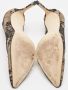 Jimmy Choo Pre-owned Lace heels Beige Dames - Thumbnail 5