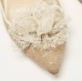 Jimmy Choo Pre-owned Lace heels Beige Dames - Thumbnail 5