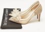 Jimmy Choo Pre-owned Lace heels Beige Dames - Thumbnail 7