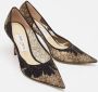 Jimmy Choo Pre-owned Lace heels Black Dames - Thumbnail 2