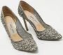 Jimmy Choo Pre-owned Lace heels Gray Dames - Thumbnail 4