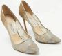 Jimmy Choo Pre-owned Lace heels Gray Dames - Thumbnail 4