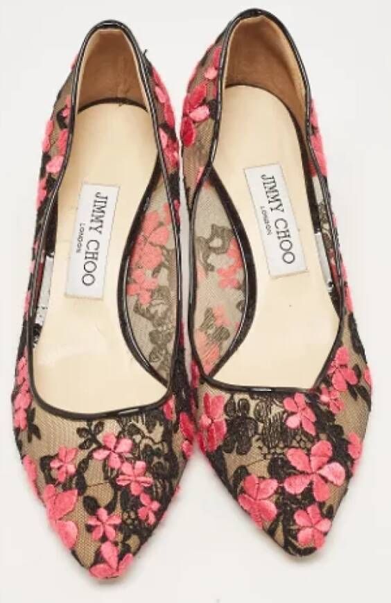 Jimmy Choo Pre-owned Lace heels Multicolor Dames