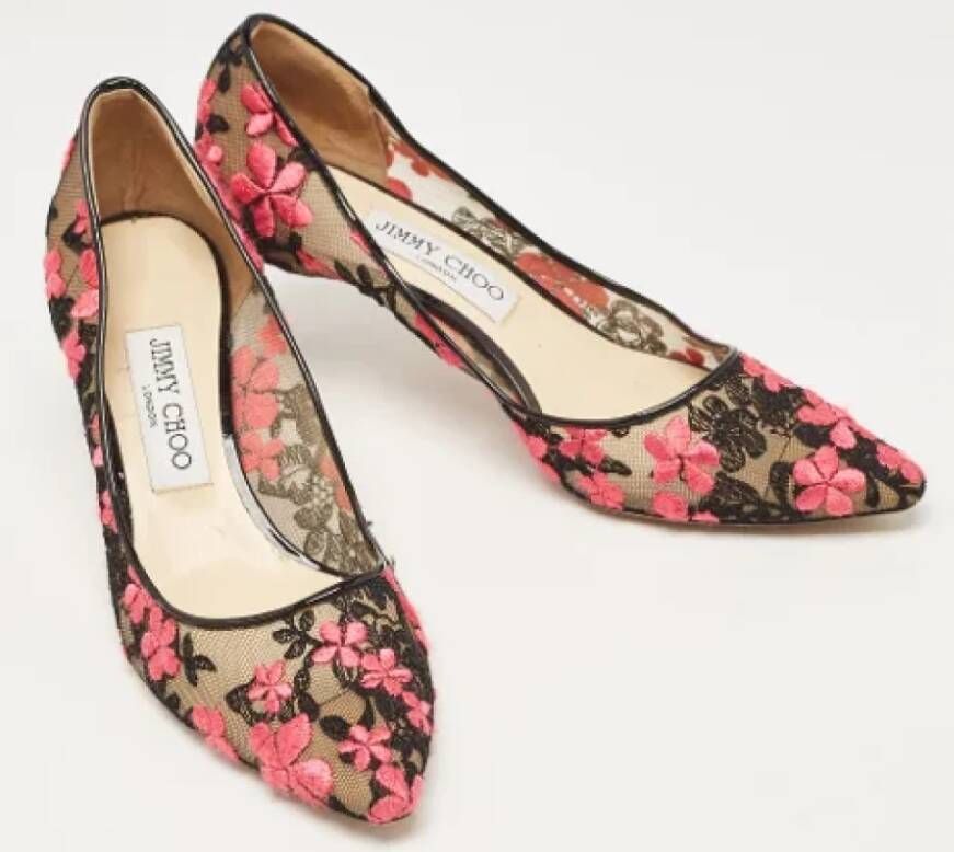 Jimmy Choo Pre-owned Lace heels Multicolor Dames