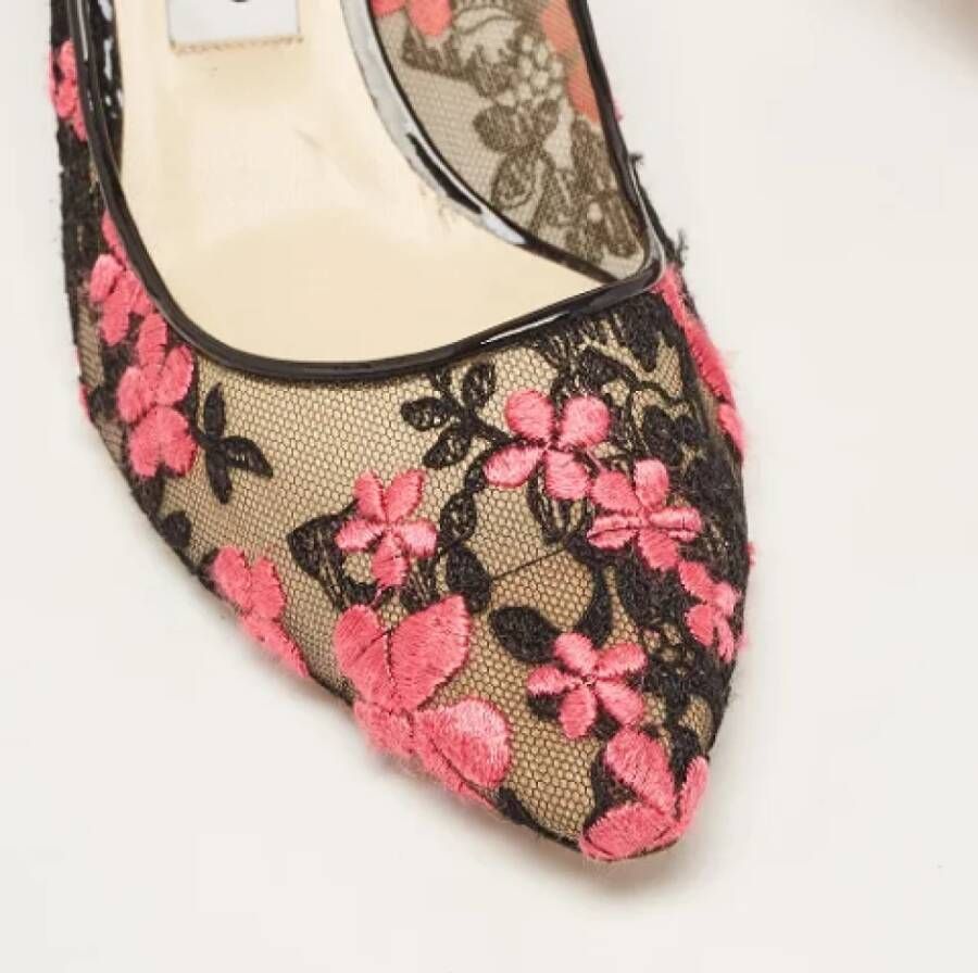 Jimmy Choo Pre-owned Lace heels Multicolor Dames