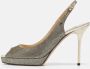 Jimmy Choo Pre-owned Lace sandals Gray Dames - Thumbnail 2