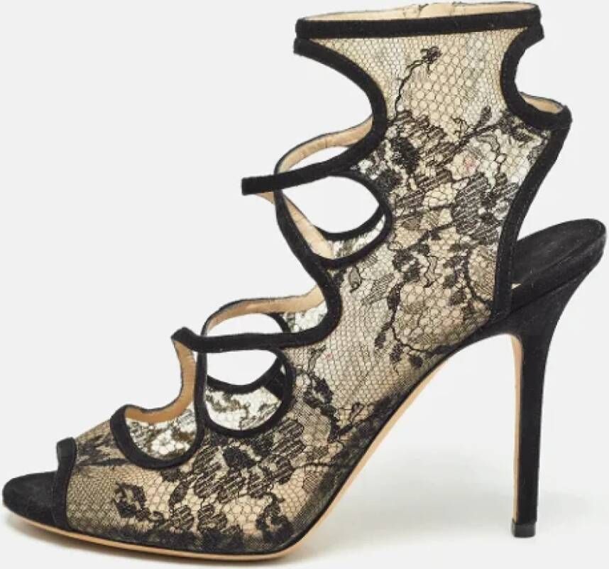 Jimmy Choo Pre-owned Lace sandals Multicolor Dames