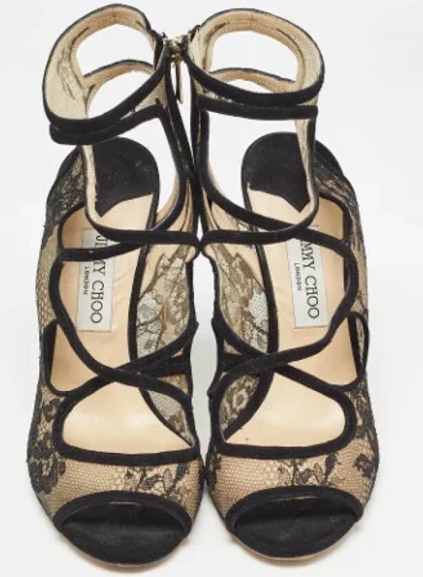 Jimmy Choo Pre-owned Lace sandals Multicolor Dames