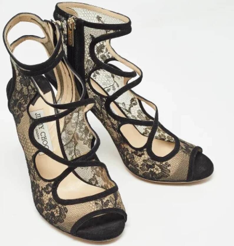 Jimmy Choo Pre-owned Lace sandals Multicolor Dames