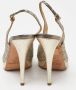 Jimmy Choo Pre-owned Lace sandals Yellow Dames - Thumbnail 5