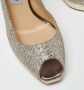 Jimmy Choo Pre-owned Lace sandals Yellow Dames - Thumbnail 7