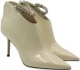 Jimmy Choo Pre-owned Leather boots Beige Dames - Thumbnail 4