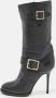 Jimmy Choo Pre-owned Leather boots Black Dames - Thumbnail 2