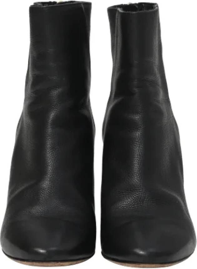 Jimmy Choo Pre-owned Leather boots Black Dames