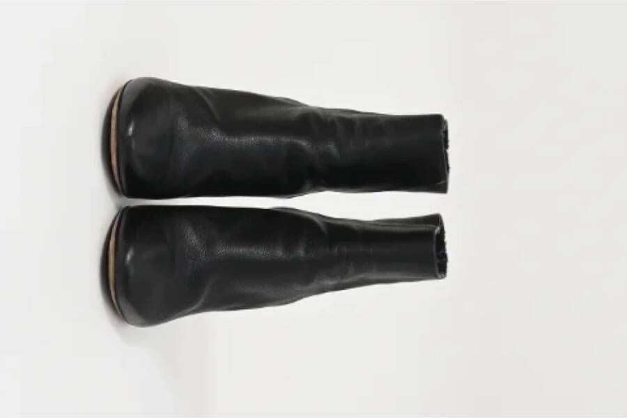 Jimmy Choo Pre-owned Leather boots Black Dames