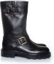 Jimmy Choo Pre-owned Leather boots Black Dames - Thumbnail 4