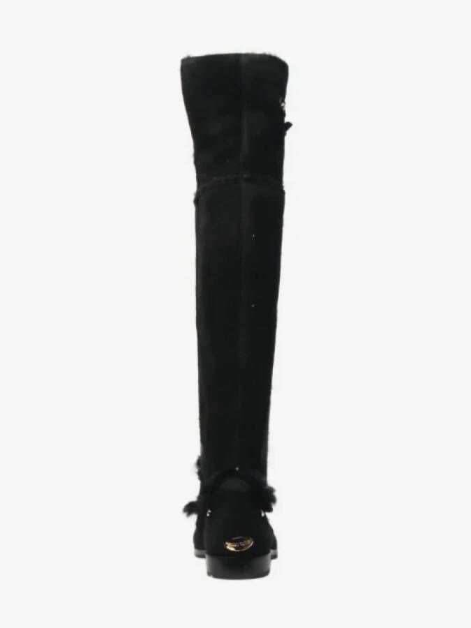 Jimmy Choo Pre-owned Leather boots Black Dames