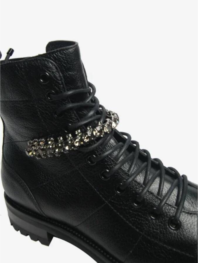 Jimmy Choo Pre-owned Leather boots Black Dames