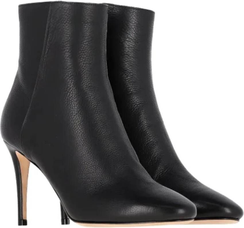 Jimmy Choo Pre-owned Leather boots Black Dames